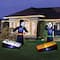 5ft. Inflatable Halloween Light Up Reapers Playing Corn Hole